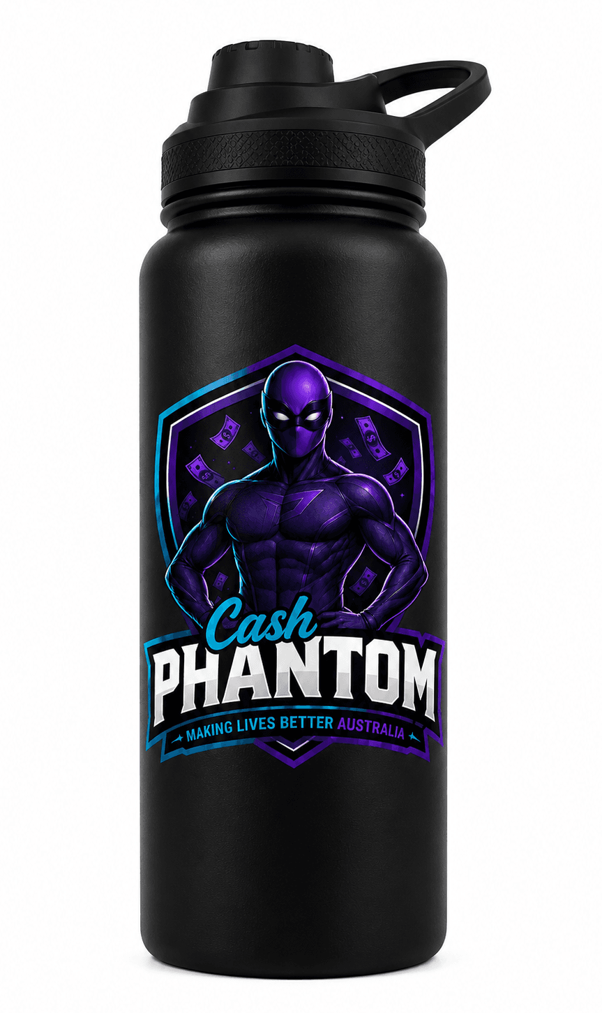 Phantom Water Bottle — black