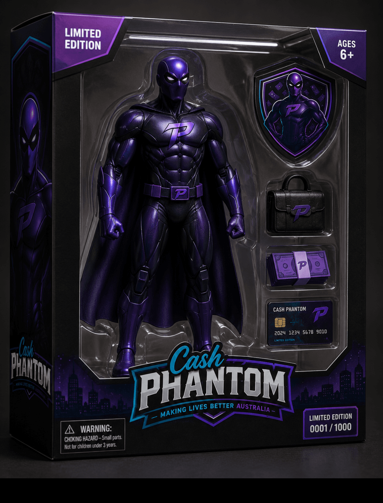 Limited Edition Figure — black