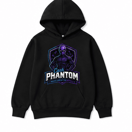 Phantom Hoodie — black