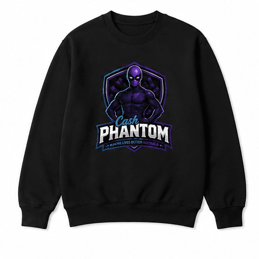 Phantom Sweatshirt — black